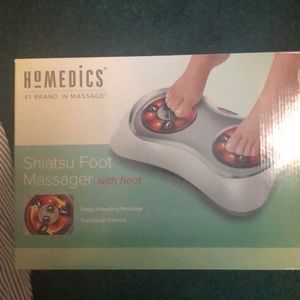 Homedics shiatsu foot massager with heat